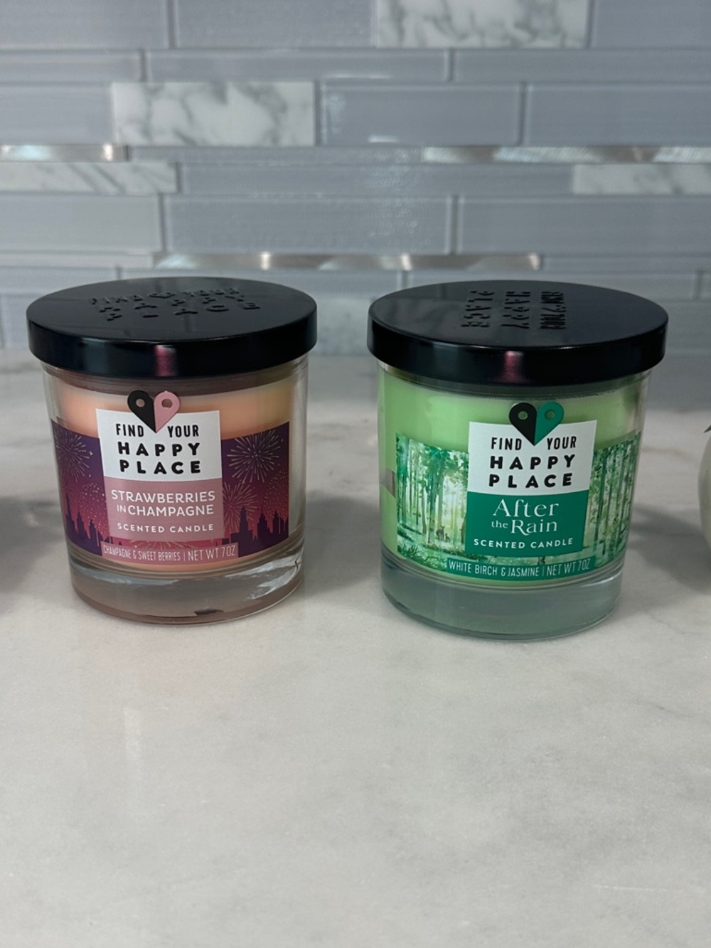 Find Your Happy Place Scented Candle – 7 oz | Choose Your Scent - Picture 2 of 5